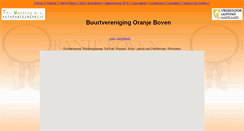 Desktop Screenshot of bvoranjeboven.nl